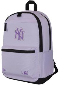 New Era - Plecak NEW ERA szkolny NYY MLB Applique Delaware fioletowy. Kolor: fioletowy