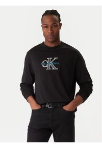 Calvin Klein Jeans Bluza LV04RE257G Czarny Regular Fit. Kolor: czarny. Materiał: bawełna #1