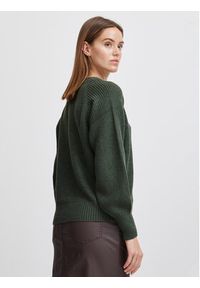 b.young Sweter 20813551 Zielony Regular Fit. Kolor: zielony. Materiał: syntetyk #3
