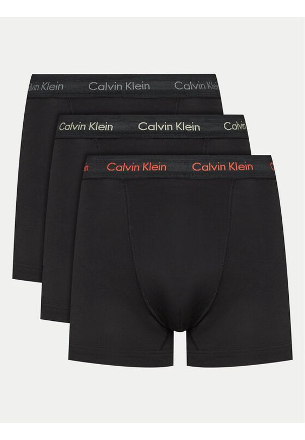 Calvin Klein Underwear Komplet 3 par bokserek 0000U2662G Czarny. Kolor: czarny. Materiał: bawełna