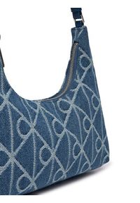 Calvin Klein Torebka Emblem Aop Denim Shoulder Bag LV04F3431G Niebieski. Kolor: niebieski #6