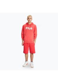 Fila - Spodenki męskie FILA Blehen Sweat. Kolor: pomarańczowy