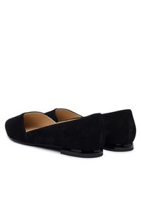 HÖGL Baleriny 0-180002-01000 Czarny. Kolor: czarny. Materiał: zamsz, skóra #4