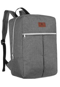 Plecak podróżny Peterson PTN GBP-10 szary. Kolor: szary. Styl: klasyczny, sportowy #1