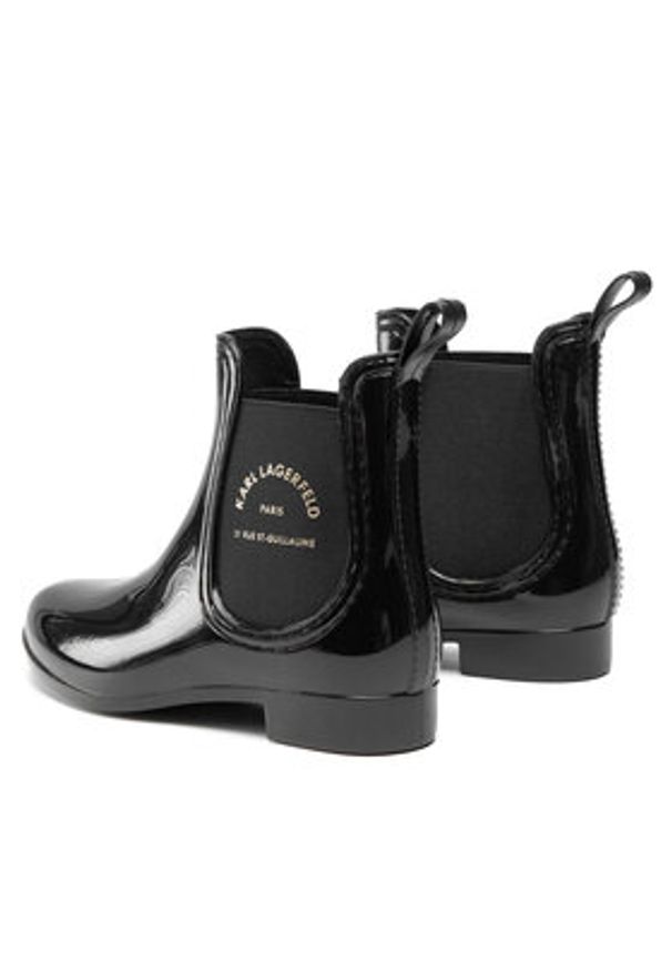 Karl Lagerfeld - KARL LAGERFELD Kalosze KL94770 Czarny. Kolor: czarny
