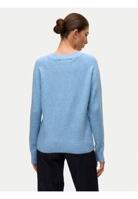 Vero Moda Sweter Doffy 10201022 Błękitny Regular Fit. Kolor: niebieski. Materiał: syntetyk #3