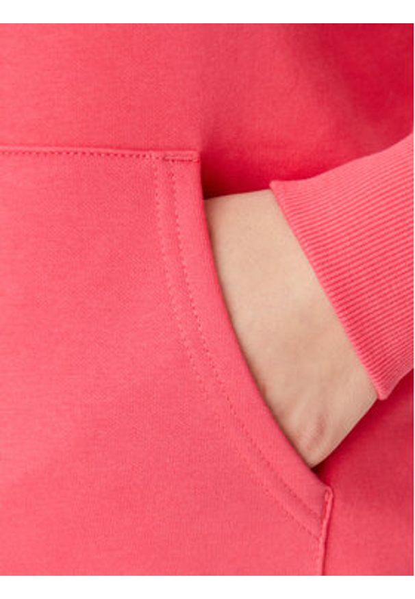 Tommy Jeans Bluza Tonal Linear DW0DW20304 Różowy Regular Fit. Kolor: różowy. Materiał: bawełna