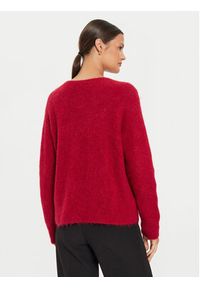Kontatto Sweter 3M0229 AI253M10 Czerwony Relaxed Fit. Kolor: czerwony. Materiał: syntetyk #4