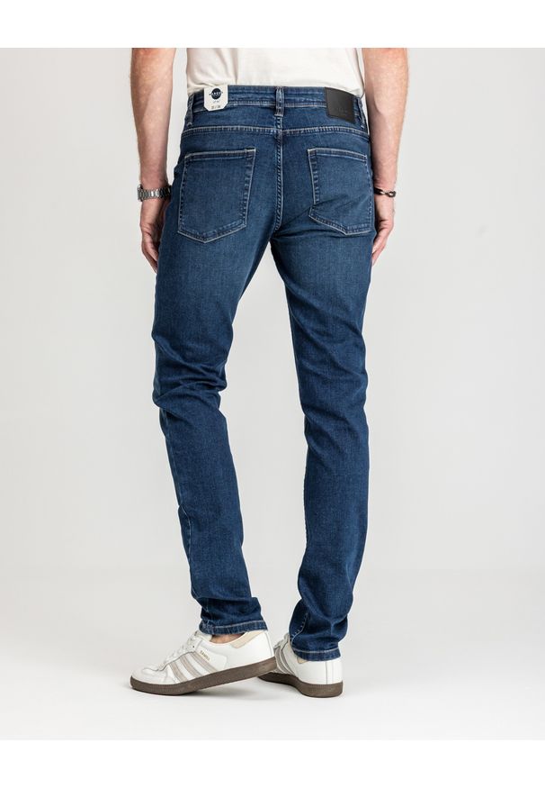 MARCUS - Męskie Spodnie Jeansowe Marcus Felix 2222 Jeans Texas Blue Used 14-200312