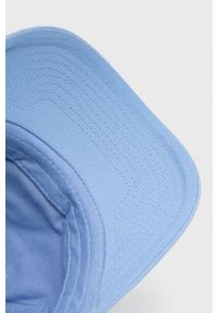 Pepe Jeans czapka bawełniana dziecięca Teddy z aplikacją. Kolor: niebieski. Materiał: bawełna. Wzór: aplikacja #2