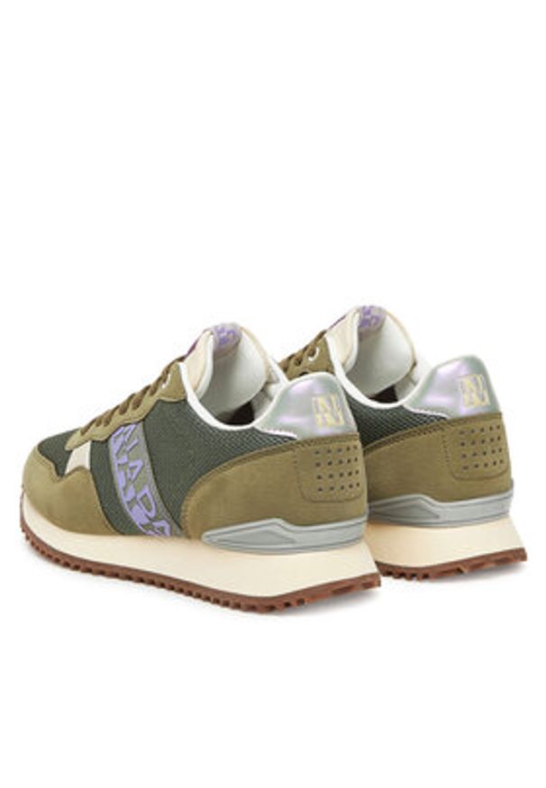 Napapijri Sneakersy Astra NP0A4IQD Zielony. Kolor: zielony. Materiał: materiał