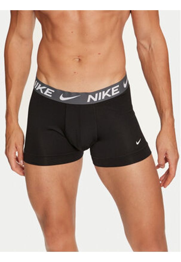 Nike Komplet 3 par bokserek Trunk 0000KE1156 Czarny. Kolor: czarny. Materiał: syntetyk