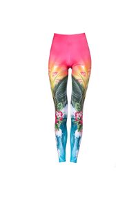 Legginsy sportowe damskie DEEP TRIP Aloha. Kolor: wielokolorowy