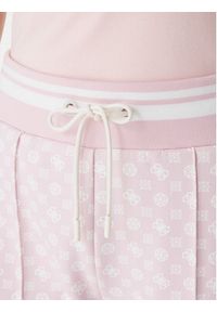 Guess Spodnie dresowe V5YB20 KB212 Różowy Regular Fit. Kolor: różowy. Materiał: syntetyk #2