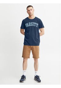 Blend T-Shirt 20715371 Granatowy Regular Fit. Kolor: niebieski. Materiał: bawełna #7