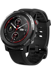 AMAZFIT - Smartwatch Amazfit Stratos 3 Czarny (W1929TY1N). Rodzaj zegarka: smartwatch. Kolor: czarny #1