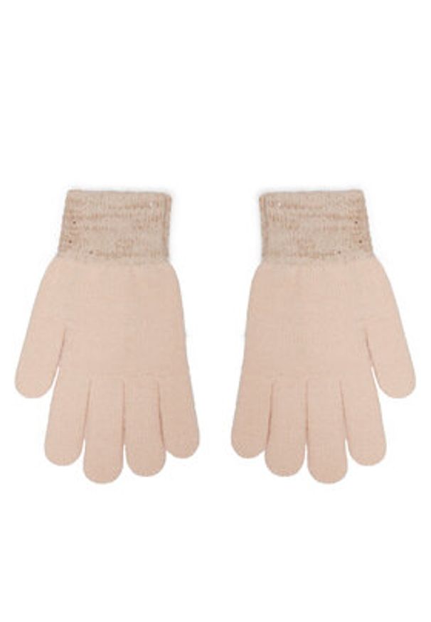 Guess Rękawiczki Damskie AW5238 WOL02 Beżowy. Kolor: beżowy. Materiał: materiał