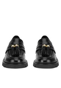 Gino Rossi - GINO ROSSI Loafersy SIMON-115856 Czarny. Kolor: czarny. Materiał: skóra #7