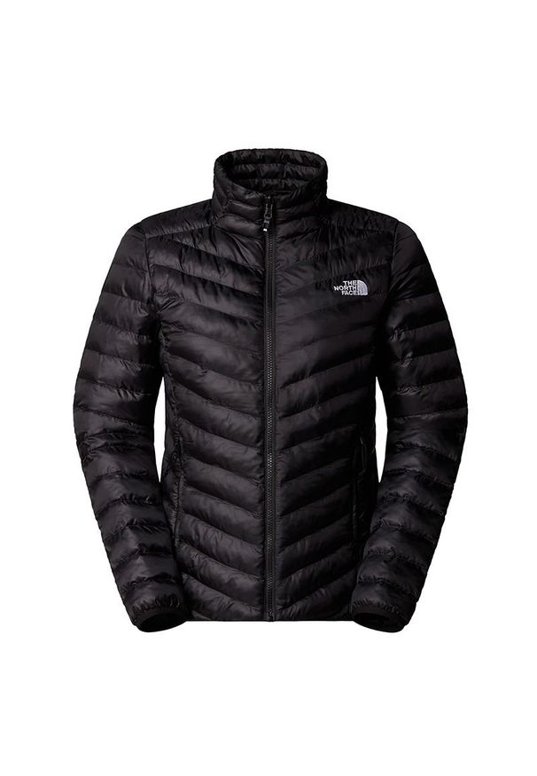 Kurtka damska The North Face Huila 0A8DW6JK31 - czarna. Typ kołnierza: bez kaptura. Kolor: czarny. Materiał: syntetyk, poliester. Sport: outdoor