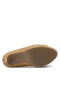 Nine West Szpilki MAIRA SY8020-9NW Złoty. Kolor: złoty. Materiał: materiał. Obcas: na szpilce #7