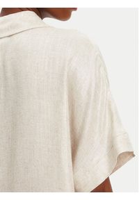 ACCESS FASHION Koszula 53-7079-421 Beżowy Regular Fit. Kolor: beżowy. Materiał: wiskoza #4