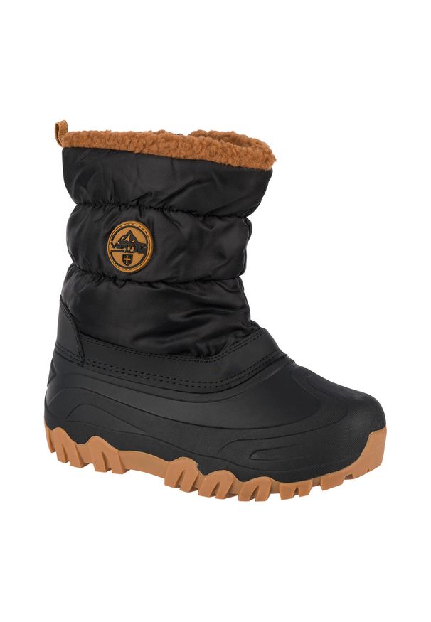 Śniegowce dziecięce Vertigo Aulp Woule ocieplane wodoodporne. Kolor: czarny. Sport: turystyka piesza