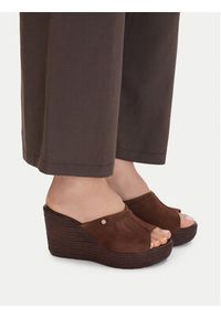 Lasocki Klapki CEO-WI23-LEMONE-04 Brązowy. Kolor: brązowy. Materiał: skóra, zamsz #9