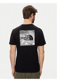 The North Face T-Shirt Redbox NF0A87NV Czarny Regular Fit. Kolor: czarny. Materiał: bawełna #3
