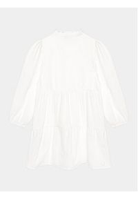 Vero Moda Girl Sukienka 10284629 Biały Regular Fit. Kolor: biały