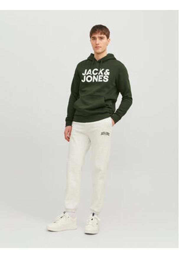 Jack & Jones Spodnie dresowe Kane 12236479 Szary Loose Fit. Kolor: szary. Materiał: bawełna, syntetyk