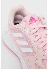 Adidas - adidas Buty kolor różowy. Nosek buta: okrągły. Zapięcie: sznurówki. Kolor: różowy. Materiał: guma. Sport: bieganie #3
