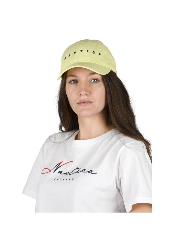 Czapka z daszkiem Nautica Persian Strapback Cap. Kolor: żółty