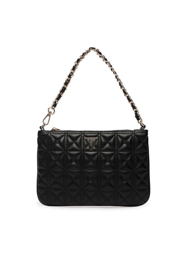 Guess Torebka PW7568 P6274 Czarny. Kolor: czarny. Materiał: skórzane