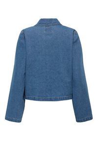 only - ONLY Kurtka jeansowa Thora 15357228 Niebieski Regular Fit. Kolor: niebieski. Materiał: bawełna #3