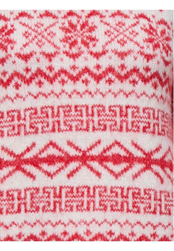 only - ONLY Sweter Xmas Nordic 15354824 Czerwony Regular Fit. Kolor: czerwony. Materiał: syntetyk