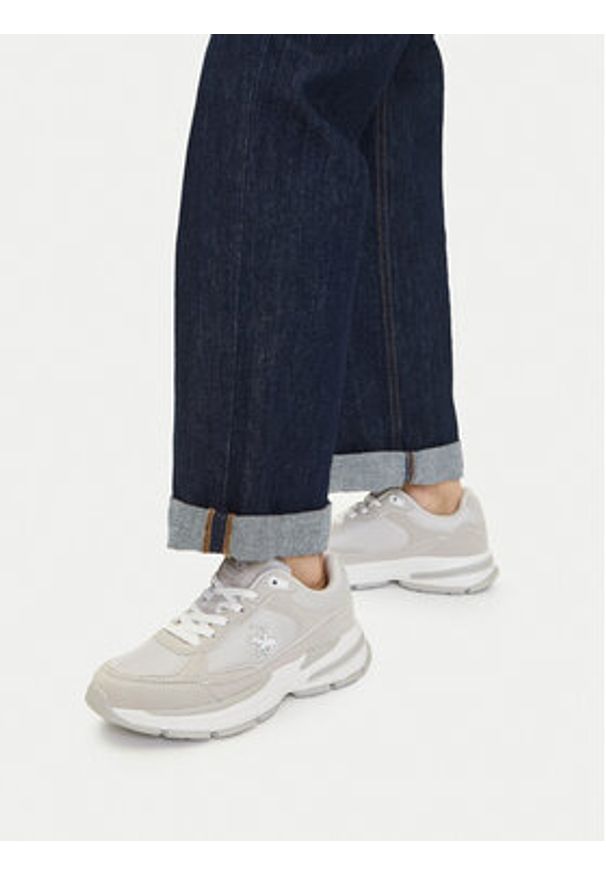 Beverly Hills Polo Club Sneakersy CEO-AW25-3C014-1 Szary. Kolor: szary. Materiał: materiał