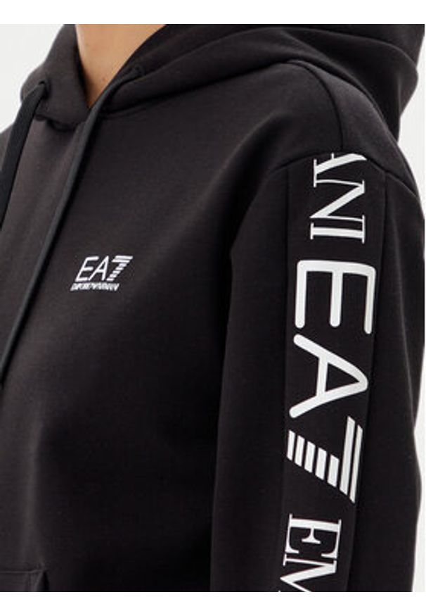 EA7 Emporio Armani Dres 7W000116 AF10443 UC001 Czarny Regular Fit. Kolor: czarny. Materiał: syntetyk