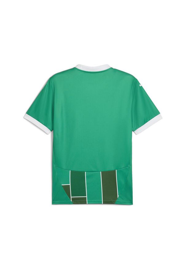 Puma - Koszulka domowa SK Rapid Wiedeń 24/25 PUMA Sport Green White. Kolor: zielony, biały, wielokolorowy. Sport: piłka nożna