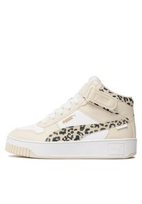 Puma Sneakersy Carina Street Mid Animal 394675 01 Biały. Kolor: biały. Materiał: skóra