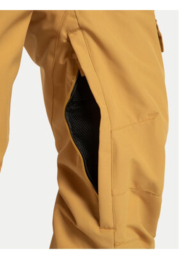 DC Shoes Spodnie snowboardowe Nonchalant ADJTP03023 Żółty Regular Fit. Kolor: żółty. Materiał: syntetyk. Sport: snowboard