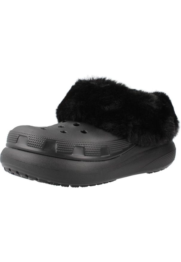 Crocs - Sandały CROCS FUREVER CRUSH U Czarny. Kolor: czarny. Materiał: syntetyk, tkanina