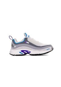 Buty do biegania damskie Reebok Daytona Dmx. Zapięcie: sznurówki. Kolor: biały, wielokolorowy. Materiał: syntetyk, tkanina, materiał. Szerokość cholewki: normalna. Sport: bieganie