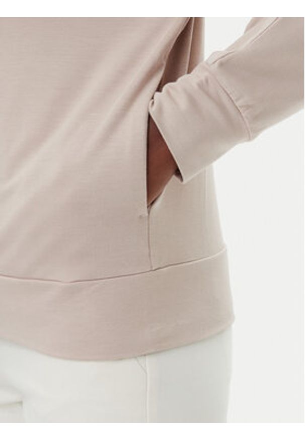 BOSS Bluza Icon 50540064 Beżowy Regular Fit. Kolor: beżowy. Materiał: wiskoza