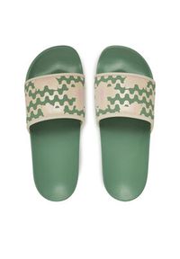 Roxy Klapki ARJL100909 Zielony. Kolor: zielony. Materiał: skóra #6