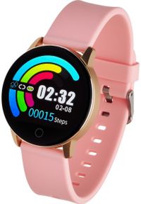 Smartwatch Garett Electronics Lady Bella RT Różowe złoto (LADY BELLA RT ZŁOTO-RÓŻOWY). Rodzaj zegarka: smartwatch. Kolor: różowy, wielokolorowy, złoty #1