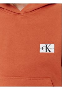 Calvin Klein Jeans Bluza J20J222732 Pomarańczowy Regular Fit. Kolor: pomarańczowy. Materiał: bawełna