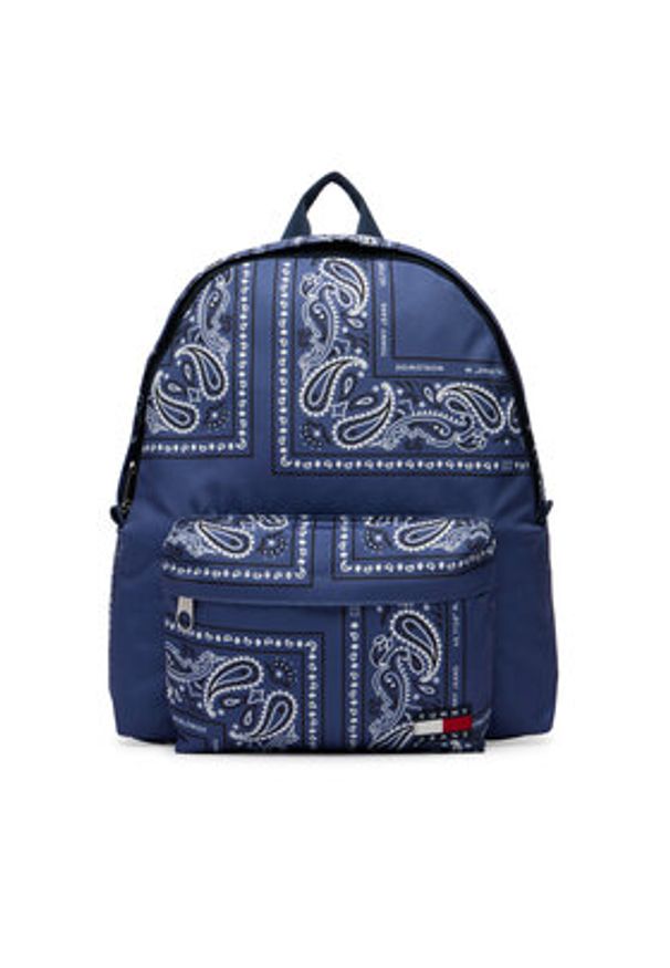 Tommy Jeans Plecak Tjm Ess Daily Bandana Backpack AM0AM14473 Niebieski. Kolor: niebieski. Materiał: materiał