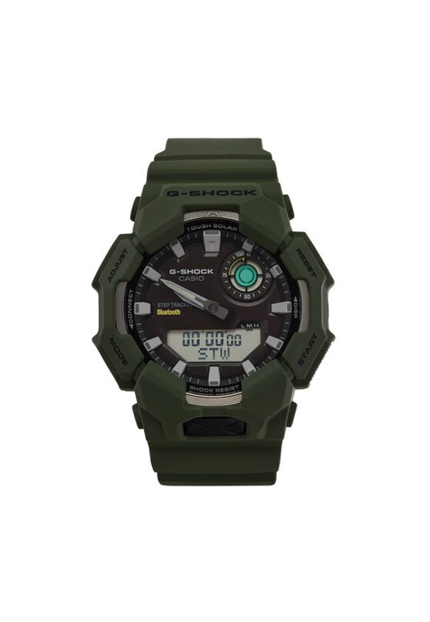 G-Shock Zegarek Original GA-B010-3AER Zielony. Kolor: zielony. Materiał: syntetyk