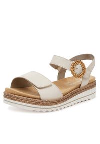 Remonte Sandały CEO-D0Q52-60 Écru. Materiał: skóra #2
