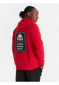 Kappa Bluza Authentic 321W7GW Czerwony Regular Fit. Kolor: czerwony. Materiał: bawełna #3